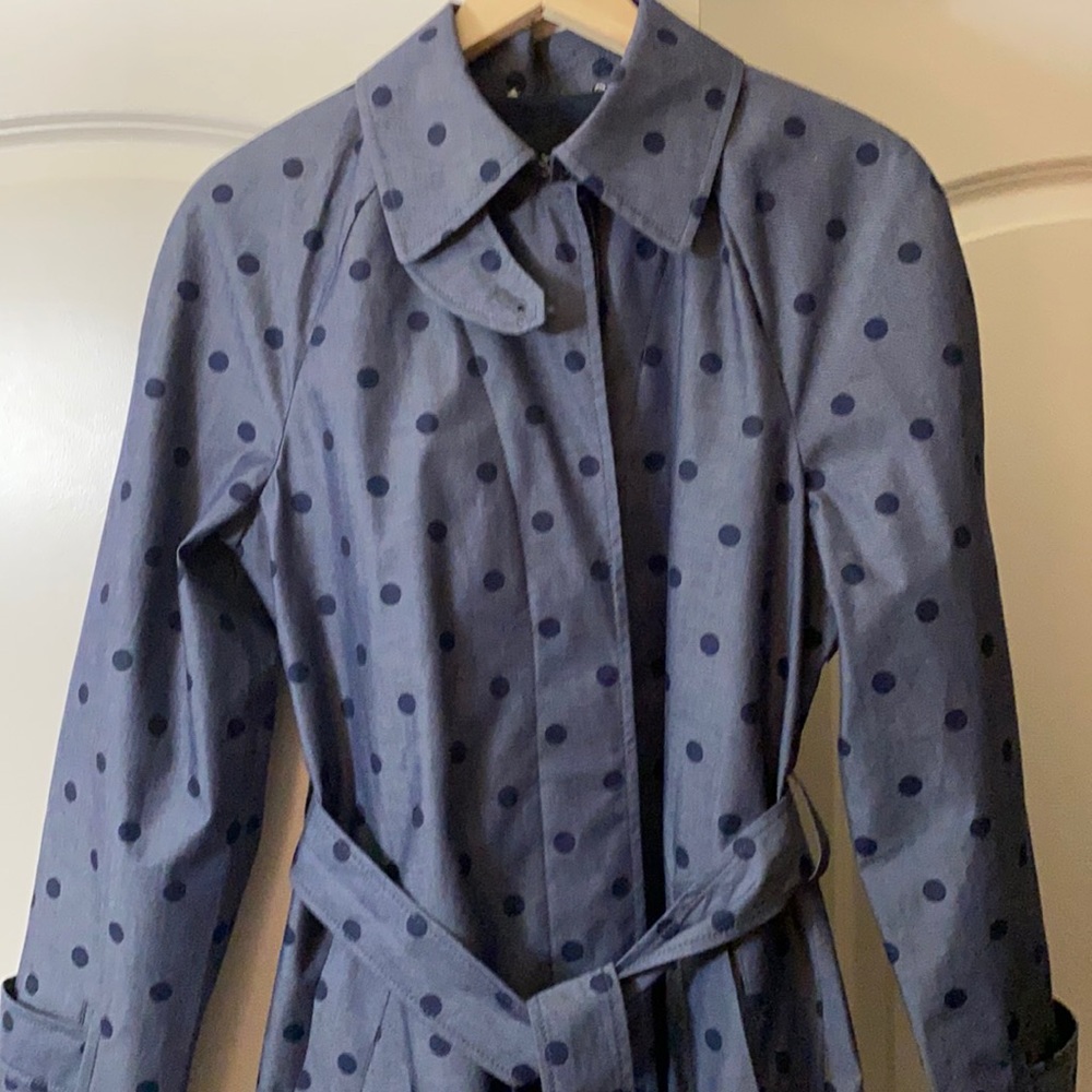 Banana Republic water resistant blue jacket